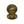 Ball Cabinet Knob Hammered Design by M Marcus - Heritage Brass