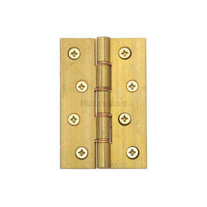 Hinge Brass Double Phosphor Washered - Antique Brass - 3