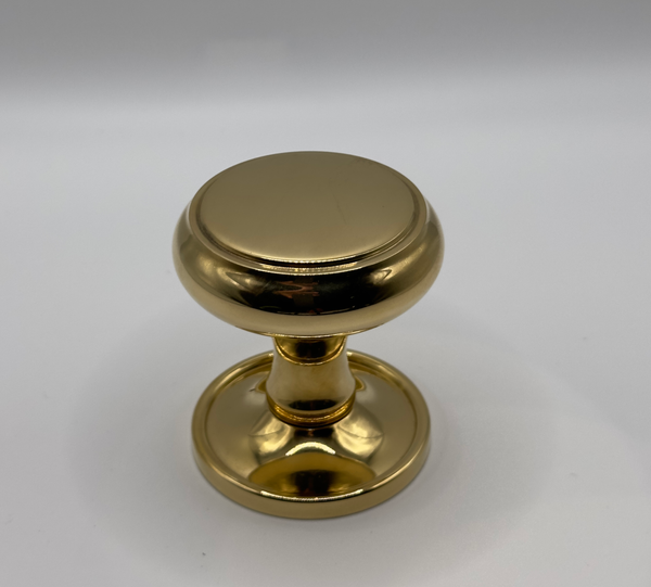 Beau Hardware Mortice Door Knobs - Unlacquered Polished Brass