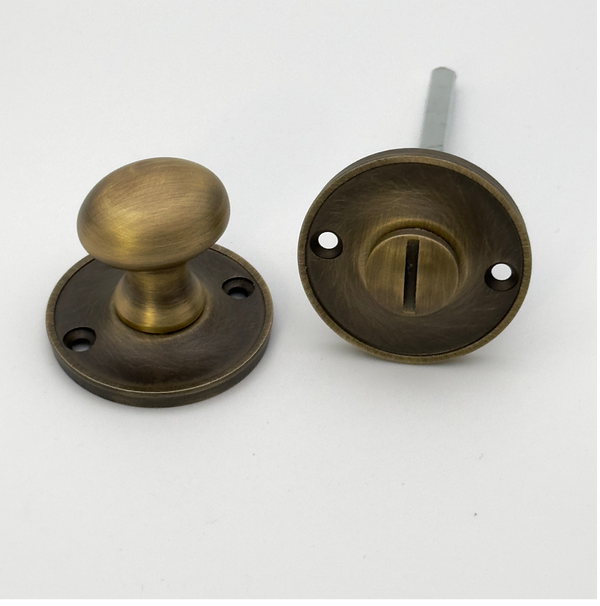 Beau- Hardware, Beau Hardware Privacy Thumbturn & Release - Antique Brass, Thumbturns & Release, Privac Thumbturns & Release