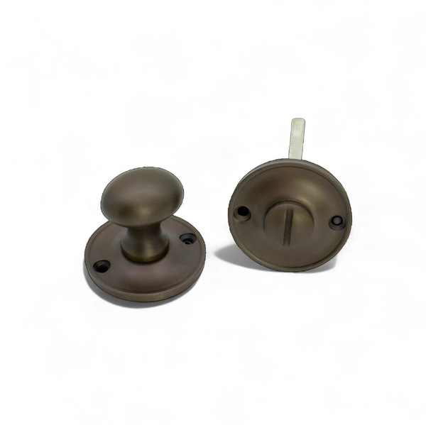 Beau Hardware Privacy Thumbturn & Release - Dark Matt Bronze