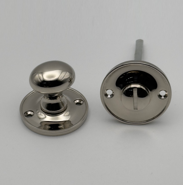 Beau- Hardware, Beau Hardware Privacy Thumbturn & Release - Polished Nickel, Thumbturns & Release, Privac Thumbturns & Release