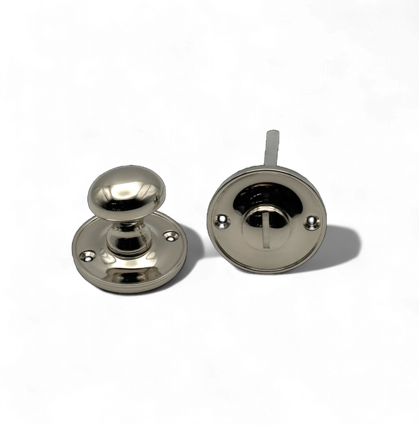 Beau Hardware Privacy Thumbturn & Release - Polished Nickel Set