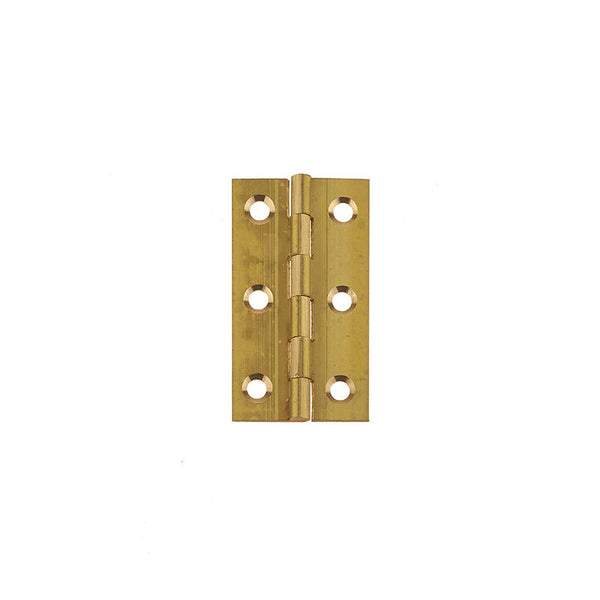 Plain Butt Hinge 51x28x1.3mm Solid Drawn Brass