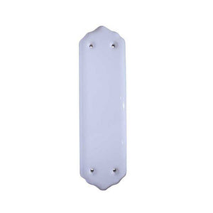 Frelan, JC11 Plain white Fingerplate, Door Accessories, Fingerplates