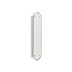 Frelan, White Silverline Fingerplate, Door Accessories, Fingerplates