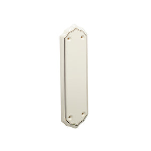 Frelan, White lined Fingerplate, Door Accessories, Fingerplates