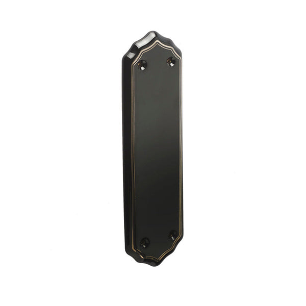 Frelan, Black lined Fingerplate, Door Accessories, Fingerplates