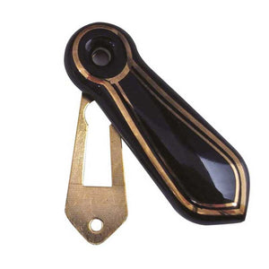 Frelan, Black lined covered escutcheon, Escutcheons & Privacy Thumbturns, Covered Escutcheons