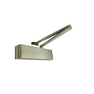 Frelan, SlimlineArchitectural Door Control With Matching Arms Silver Enamelled, Door Controls, 