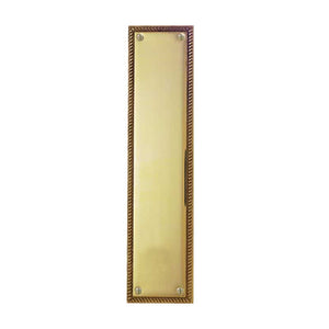 Frelan, JG10PB Georgian fingerplate, Door Accessories, Fingerplates