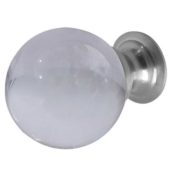 Frelan, JH1156 Frosted glass cupbaord knob, Cabinet Hardware, Drawer Cup Pulls