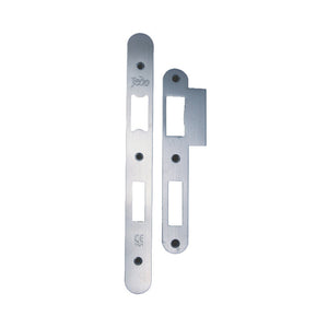 Frelan, radiused plates for din locks JL1020SS, , 