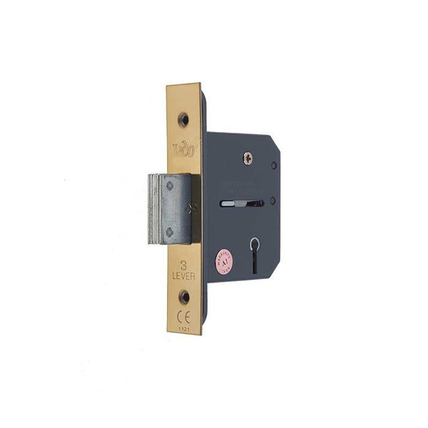 Frelan, JL1093 76mm 3 lever deadlock, Security Products, 3 Lever Deadlocks