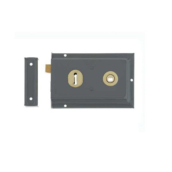 Frelan, JL187GY 152mm Reversible rim lock, Security Products, 