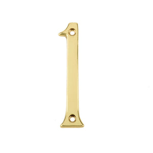 Frelan, 75mm Screw fix numerals JN-1, Exterior Door Hardware, Door Numerals