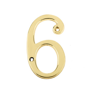 Frelan, 75mm Screw fix numerals JN-6&9, Exterior Door Hardware, Door Numerals