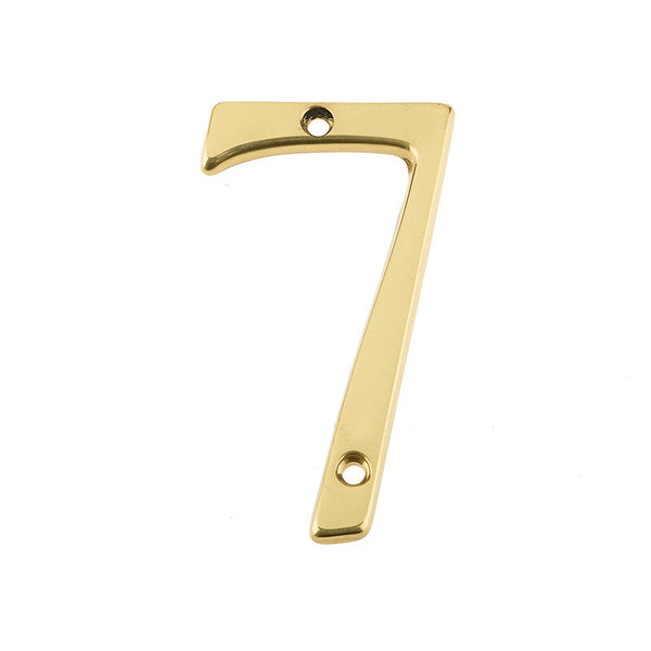 Frelan, 75mm Screw fix numerals JN-7, Exterior Door Hardware, Door Numerals