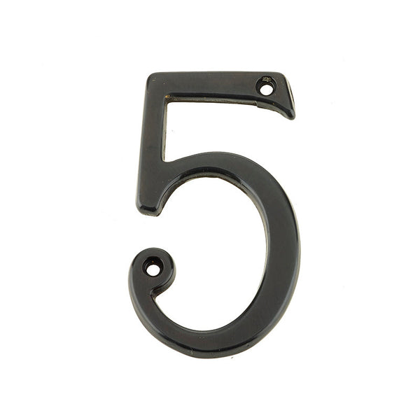 Frelan, 75mm Screw fix numerals JNDB-5, Exterior Door Hardware, Door Numerals