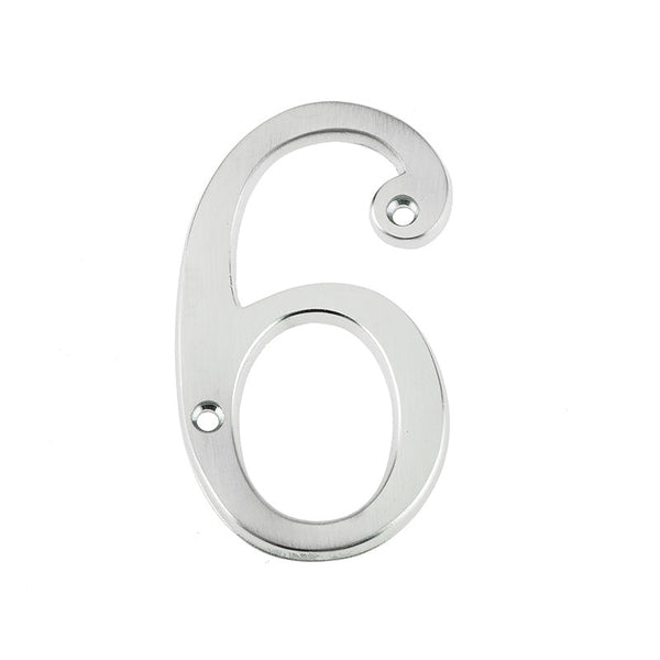 Frelan, 75mm Screw fix numerals JNSC-6&9, Exterior Door Hardware, Door Numerals