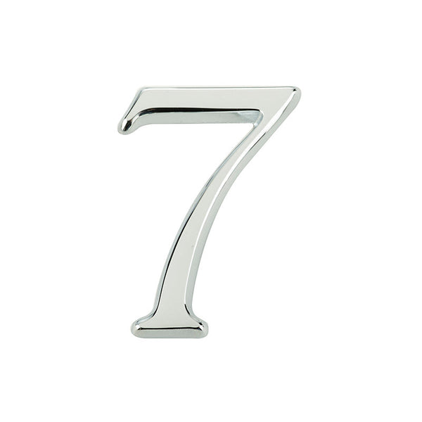 Frelan, 60mm Pin fix numerals JPC-7, Exterior Door Hardware, Door Numerals