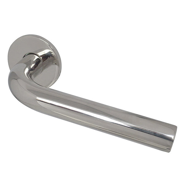 Frelan, PSS radium lever on rose, Door Handles, Lever Handles On Round Rose