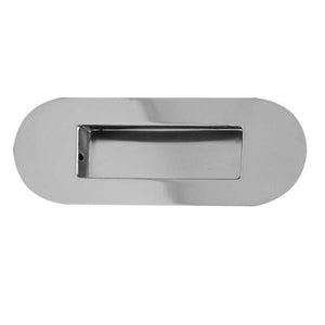 Frelan, JPS429B pss oval flush pull, Sliding Door Hardware, Flush Pull Handles