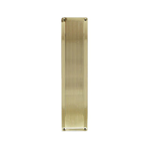 Frelan, JR5 Reeded fingerplates, Door Accessories, Fingerplates