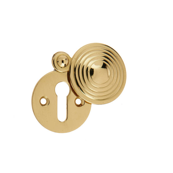 Frelan, JR9 Reeded covered escutcheon, Escutcheons & Privacy Thumbturns, Covered Escutcheons