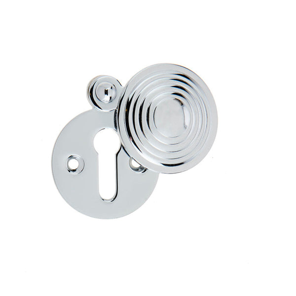 Frelan, JR9 Reeded covered escutcheon, Escutcheons & Privacy Thumbturns, Covered Escutcheons