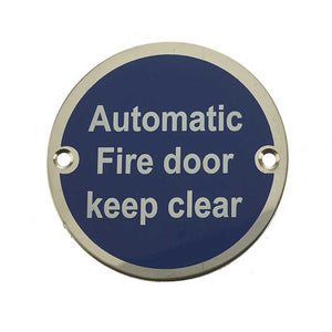 Frelan, JS110 Automatic fire door keep clear, Accessories, Automatic Fire Door Keep Clear