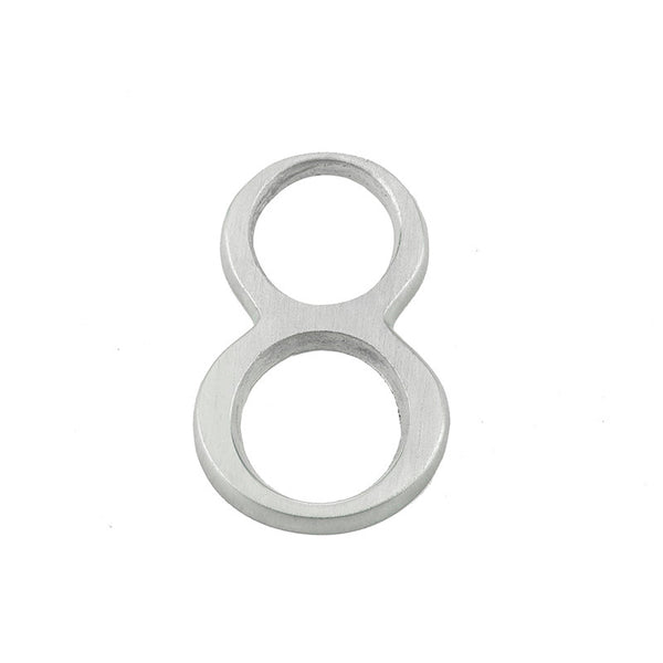 Frelan, 60mm Pin fix numerals JSC-8, Exterior Door Hardware, Door Numerals