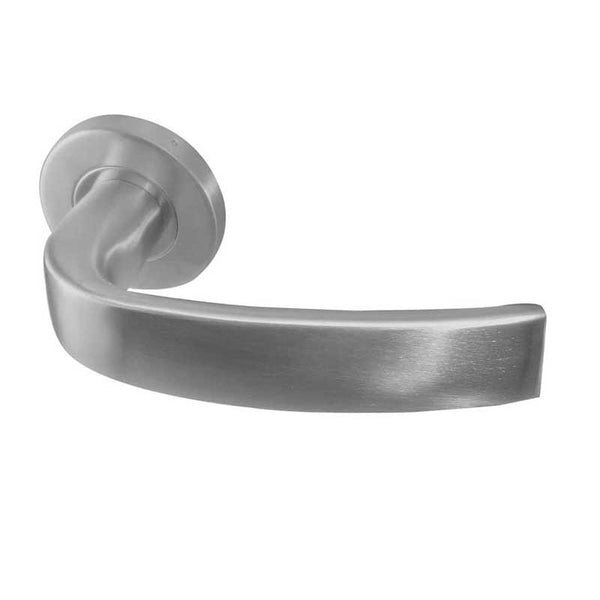 Frelan, Nebula Lever on rose, Door Handles, Lever Handles On Round Rose