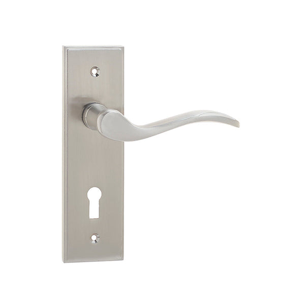 Frelan, Ronda Suite Door Handles on Lockplate, Door Handles, Lever Handles On Lock Backplate