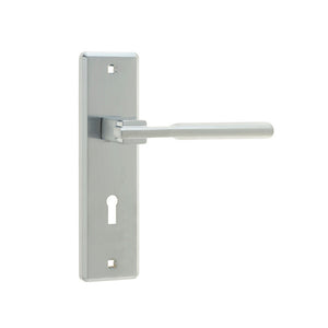 Frelan, Delta Suite Door Handles on Lockplate, Door Handles, Lever Handles On Lock Backplate