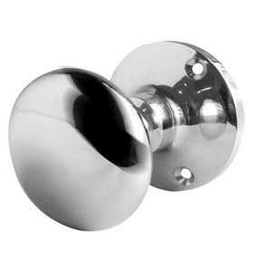 Frelan, Kontrax Mushroom Mortice Door Knob Polished Chrome, Door Knobs, Mortice Door Knobs