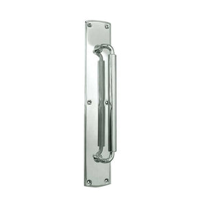 Frelan, JV3694 Chatsworth pull handle on plate, Door Pull Handles, Door Pull Handles