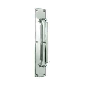 Frelan, JV3695 Chatsworth pull handle on plate, Door Pull Handles, Door Pull Handles