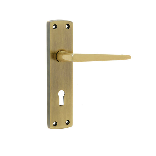 Bray Door Handle on Latchplate  JV390AB