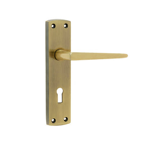 Frelan, Bray Door Handle on Latchplate  JV390AB, Door Handles, Lever Handles On Latch Backplate