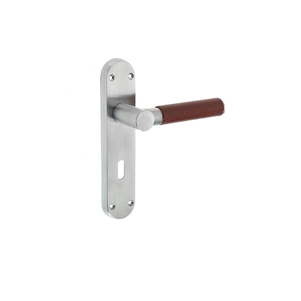 Frelan, Ascot Suite Door Handle on Lockplate, Door Handles, Lever Handles On Lock Backplate