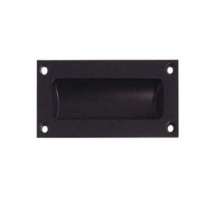 Frelan, JV428 Flush pulls Black, Sliding Door Hardware, Flush Pull Handles