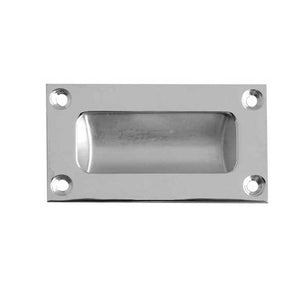 Frelan, JV428 Flush pulls Satin Chrome, Sliding Door Hardware, Flush Pull Handles