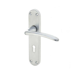 Frelan, Gull Suite Door Handle on Lockplate, Door Handles, Lever Handles On Lock Backplate