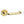 Frelan, Thame Door Handle on Rose Polisehd Brass, Door Handles, Lever Handles On Round Rose