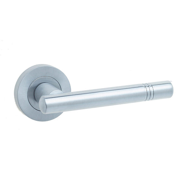 Frelan, JV507 Kudos lever on rose, Door Handles, Lever Handles On Round Rose