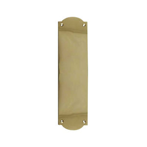 Frelan, JV54RPB Raised shaped fingerplate, Door Accessories, Fingerplates