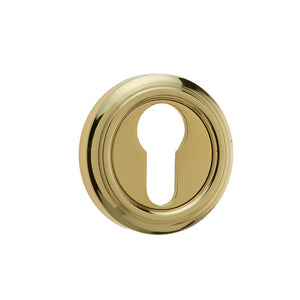 Frelan, 53x10mm Parisian euro profile escutcheon, Escutcheons & Privacy Thumbturns, Euro Profile Cylinder Escutcheons