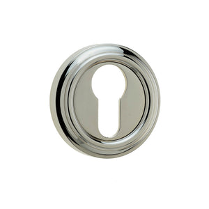 Frelan, 53x10mm Parisian euro profile escutcheon, Escutcheons & Privacy Thumbturns, Euro Profile Cylinder Escutcheons