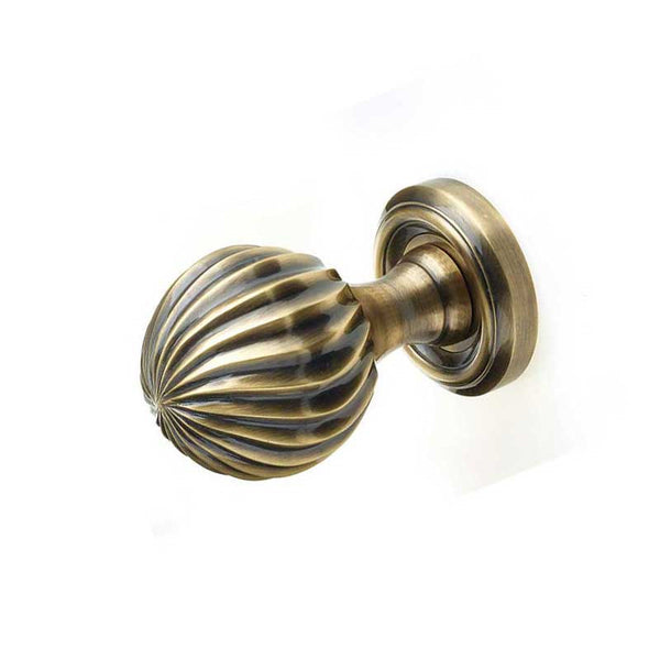 Clarisse Mortice Door Knob Antique Bronze